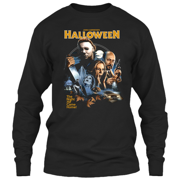 A black t-shirt with the shopify logo