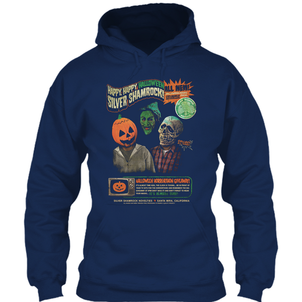 A black t-shirt with the shopify logo