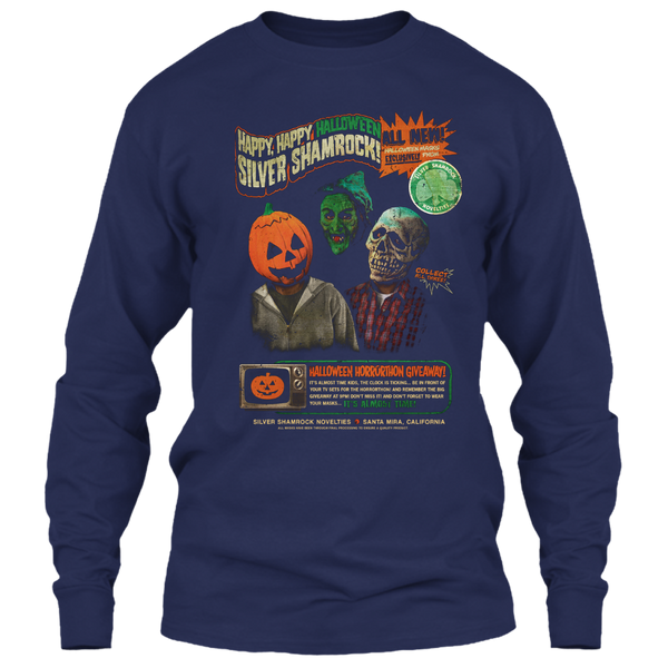 A black t-shirt with the shopify logo