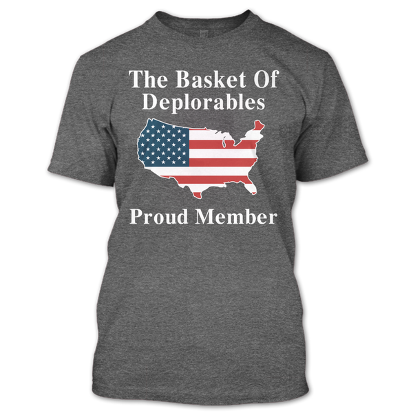 A black t-shirt with the shopify logo