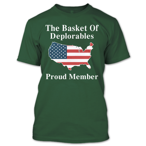 A black t-shirt with the shopify logo