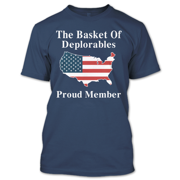 A black t-shirt with the shopify logo