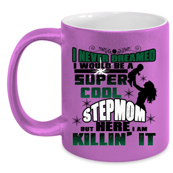 Awesome Mommy Coffee Mug, I Would Be A Cool Stepmom Accent Mug