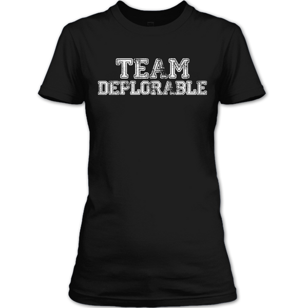 A black t-shirt with the shopify logo