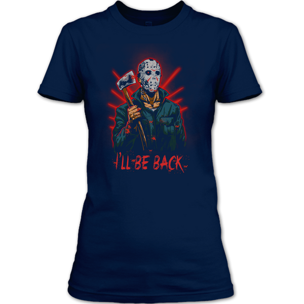 A black t-shirt with the shopify logo