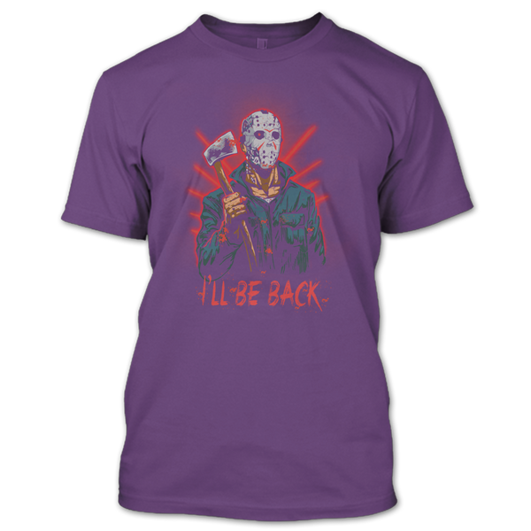 A black t-shirt with the shopify logo