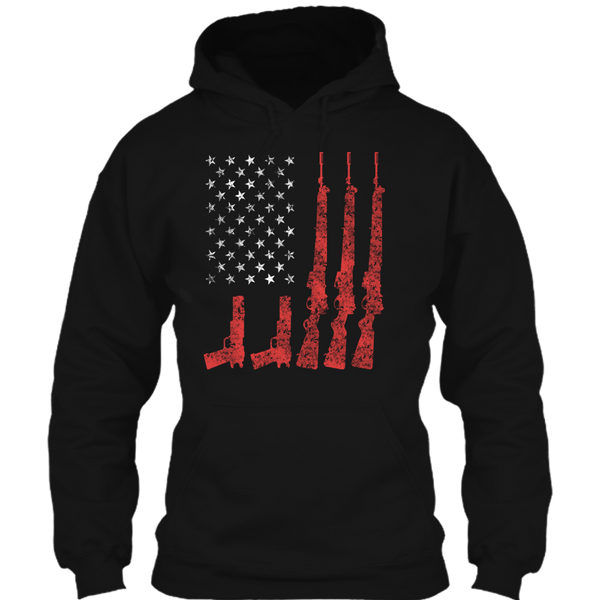 A black t-shirt with the shopify logo