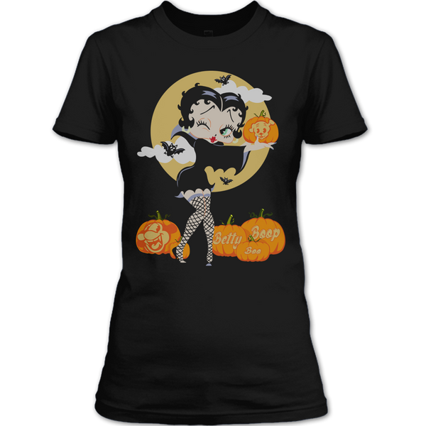 A black t-shirt with the shopify logo