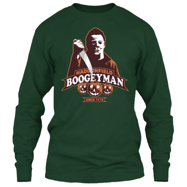 A black t-shirt with the shopify logo