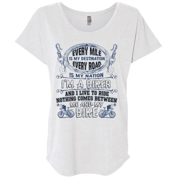 Me And My Bike T Shirt, I Love Biker T Shirt, Awesome T-Shirts