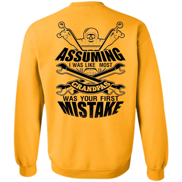 I Love Biker T Shirt, I Was Like Most Grandpas Sweatshirt