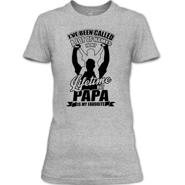 Papa Is My Favorite Name T Shirt, Father's Day Gift T Shirt