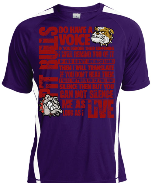 Pit Bulls Do Have A Voice T Shirt, I Love Pit Bull T Shirt, Cool Shirt
