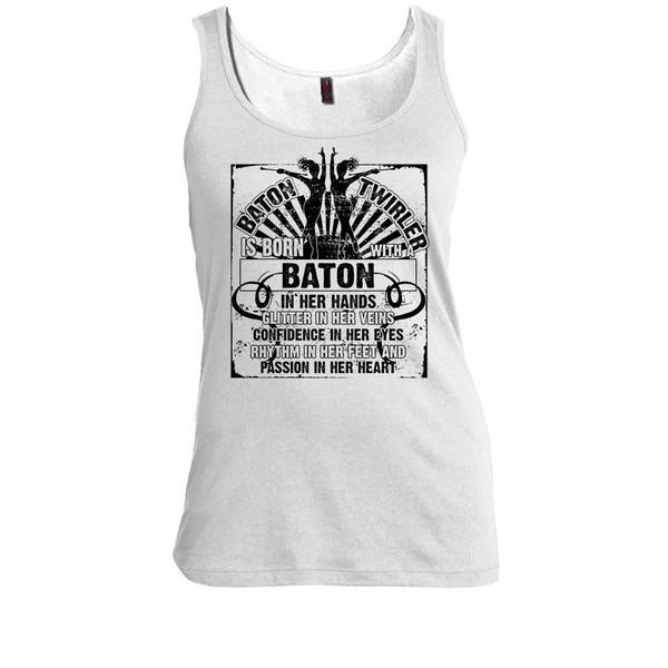 Baton Twirler T Shirt, Gift For Baton Twirler Tank Top