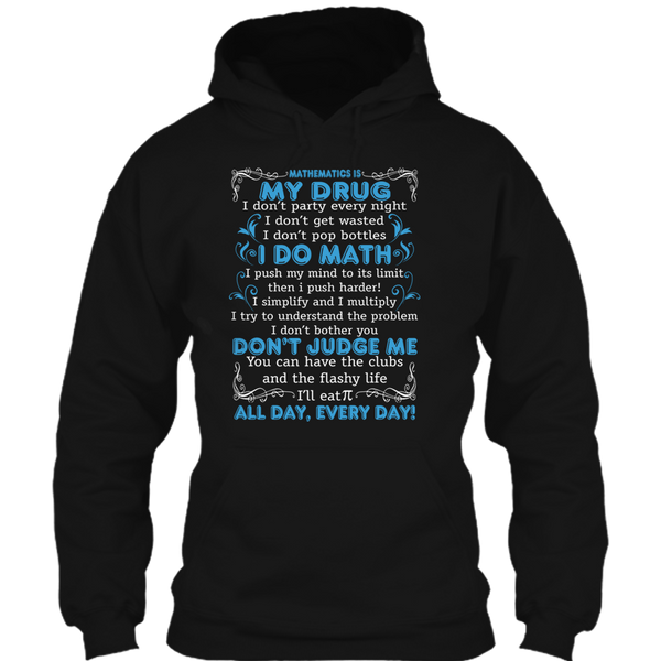 A black t-shirt with the shopify logo