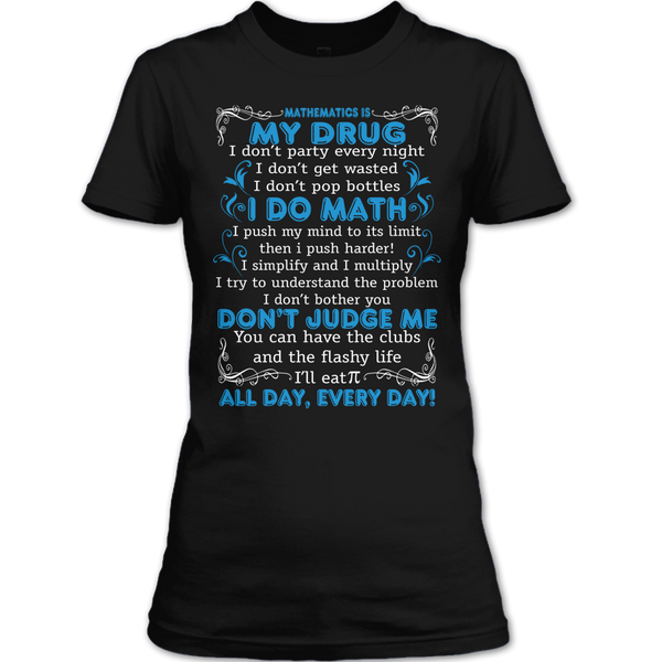 A black t-shirt with the shopify logo