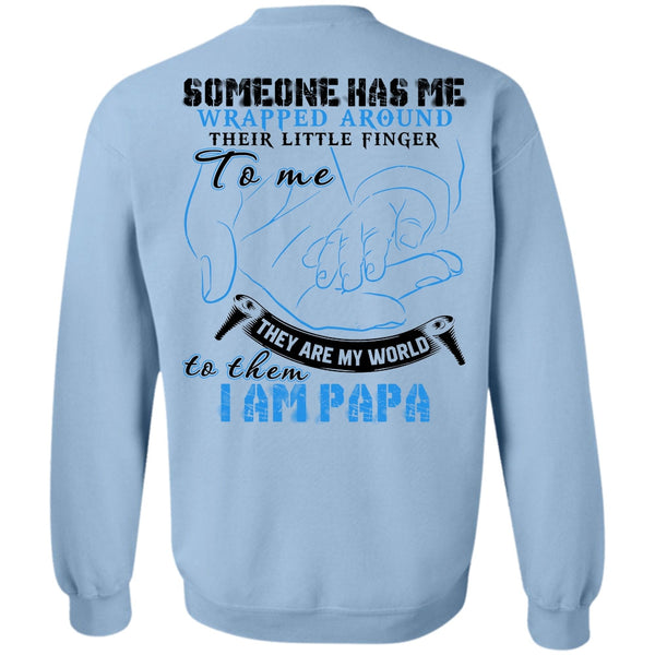 I Love Papa T Shirt, I Am Papa Sweatshirt