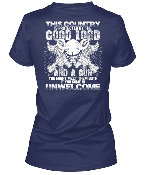 Good Lord And A Gun T Shirt, Being A Gunner T Shirt