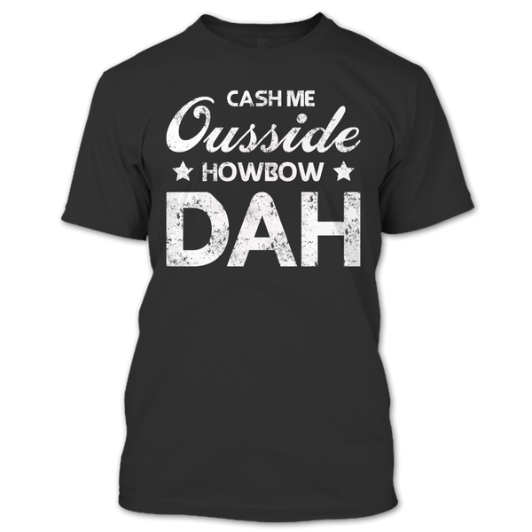 A black t-shirt with the shopify logo