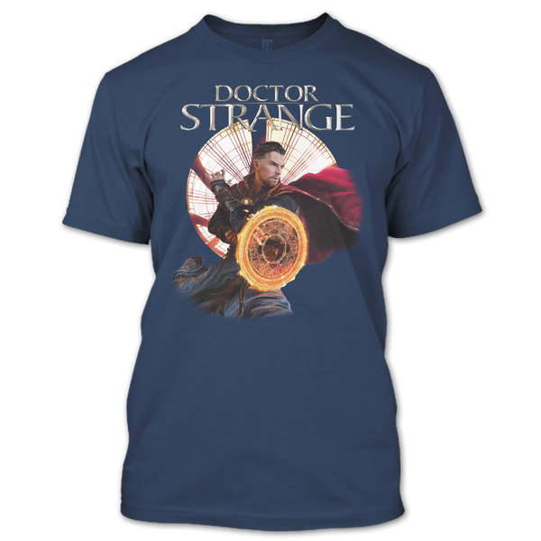 A black t-shirt with the shopify logo