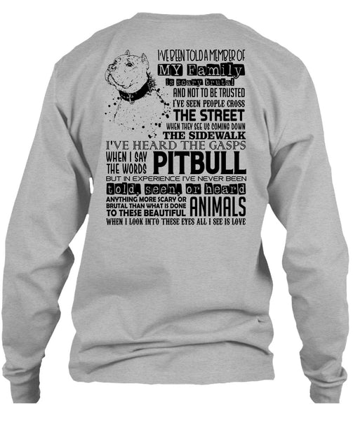I Say The Words Pit Bull T Shirt, I Love My Dog T Shirt