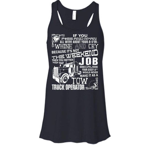 Tow Truck Operator T Shirt, Coolest Truck Operator T Shirt, Cool T Shirt