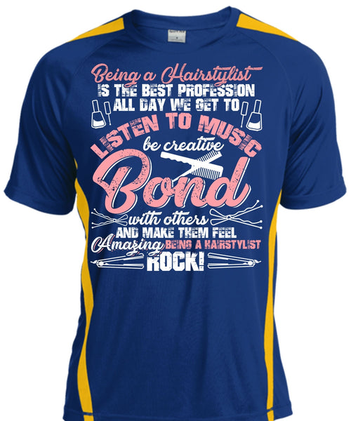 Being A Hair Stylist Is The Best Profession T Shirt, Listen To Music T Shirt, Cool Shirt