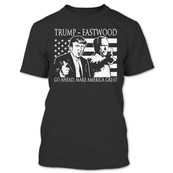 A black t-shirt with the shopify logo