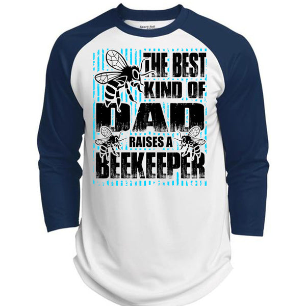 The Best Kind Of Dad T Shirt, I Love Beekeeper T Shirt, Awesome T-Shirts  (Polyester Game Baseball Jersey)