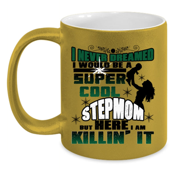 Awesome Mommy Coffee Mug, I Would Be A Cool Stepmom Accent Mug