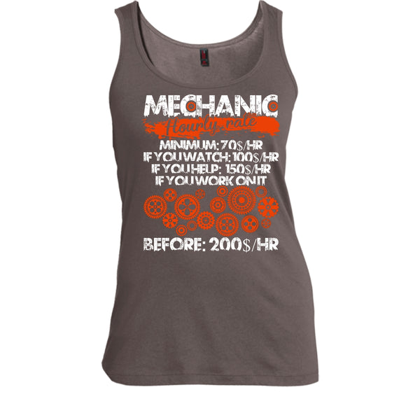 Mechanic Hourly Rate T Shirt, I Am A Mechanic T Shirt, Cool T Shirt