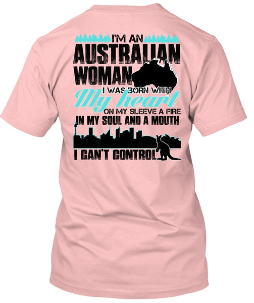 I'm An Australian Woman T Shirt, I Love Australian T Shirt