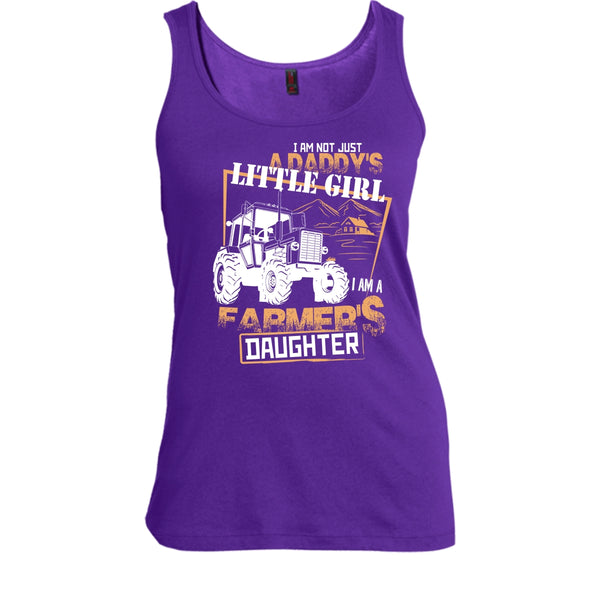 Just A Daddy's Littile Girl T Shirt, I'm A Farmer's Girl Tank Top