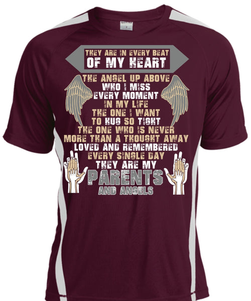 They Are My Parents And Angels T Shirt, Being A Papa T Shirt, Cool Shirt