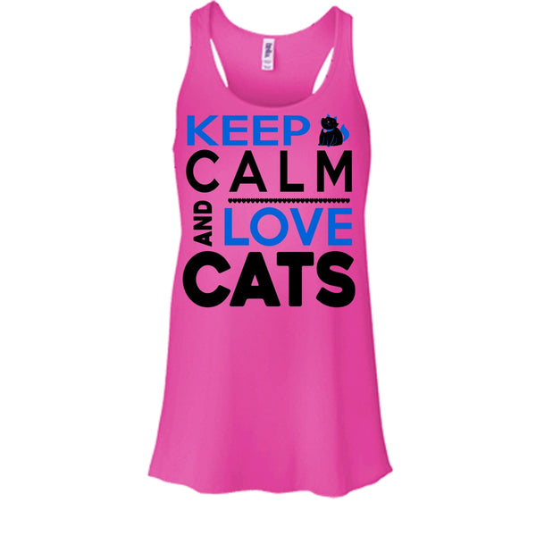Keep Calm And Love Cat Shirt, I Love Cat Shirt