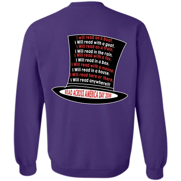 Dr. Seuss T Shirt, I Will Read Here Or There T Shirt, Read Across America Day 2018 Sweatshirt