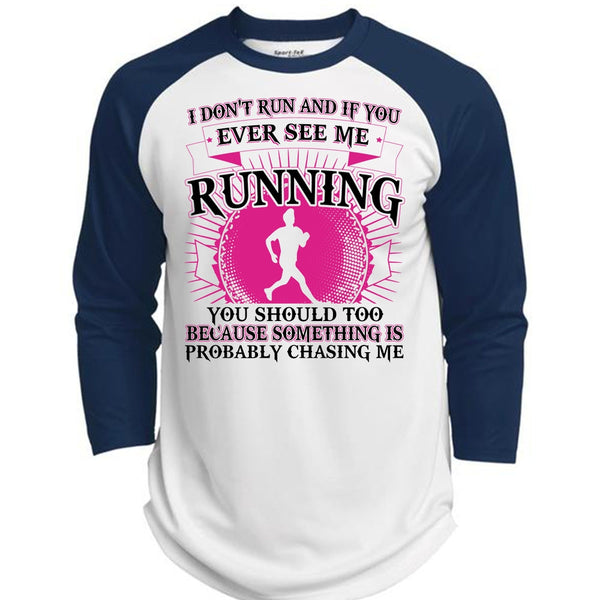 See Me Running T Shirt, I Love Running T Shirt, Awesome T-Shirts  (Polyester Game Baseball Jersey)