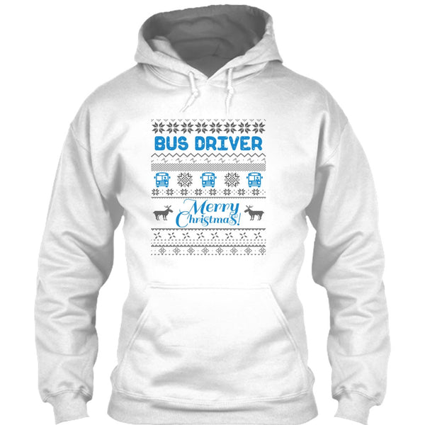 Bus Driver Merry Christmas T Shirt, Gift For Merry Christmas T Shirt