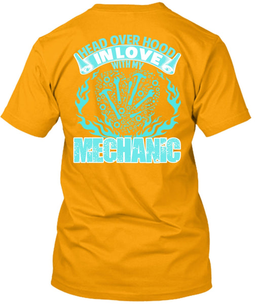 In Love With My Mechanic T Shirt, I Love Mechanic T Shirt