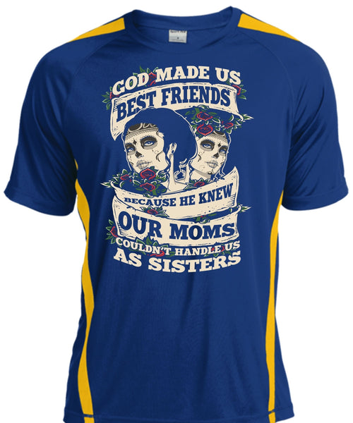 God Made Us Best Friends T Shirt, He Knew Our Moms T Shirt, Cool Shirt