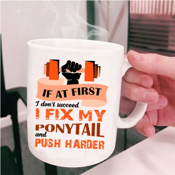 Best Gift For Gymnast Coffee Mug, Cool Weightlifting Cup
