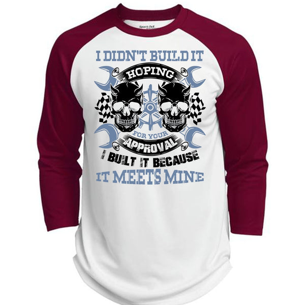 I Didn't Build It T Shirt, I Love Mechanic T Shirt, Awesome T-Shirts  (Polyester Game Baseball Jersey)