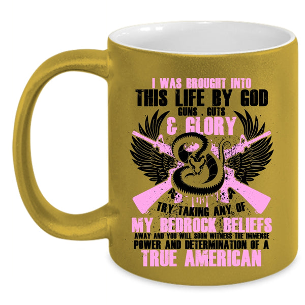 Cool Gift For my Friends Coffee Mug, Power Of A True American Accent Mug