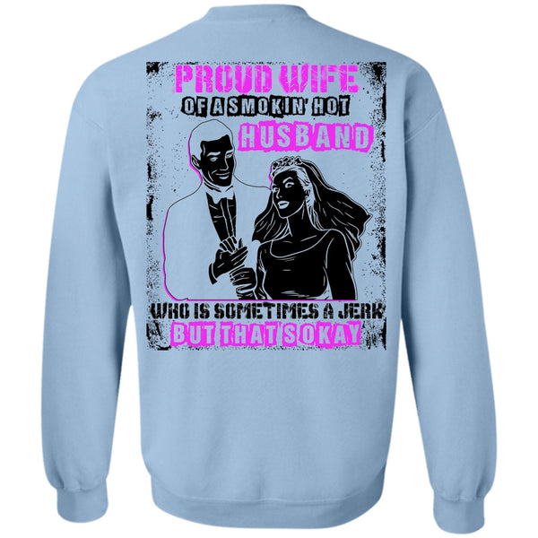 I Love Husband T Shirt, Proud Wife Sweatshirt