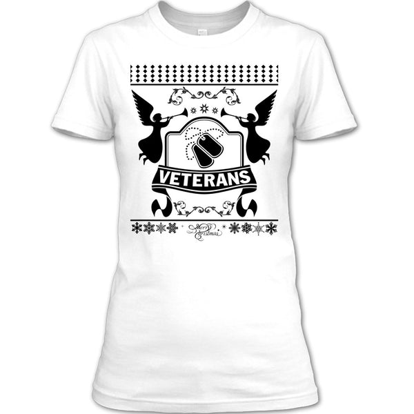 Veterans Merry Christmas T Shirt, Gift For Veteran T Shirt