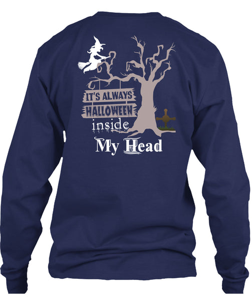 It's Always Halloween Inside My Head T Shirt, I Love You Pumpkin T Shirt