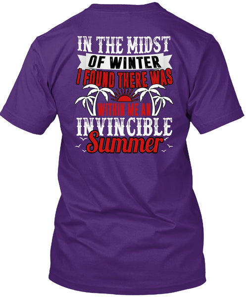 Me An Invincible Summer T Shirt, Being A Fisher T Shirt