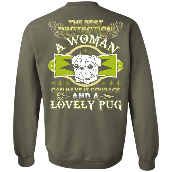 I Love Pug T Shirt, Lovely Pug Sweatshirt