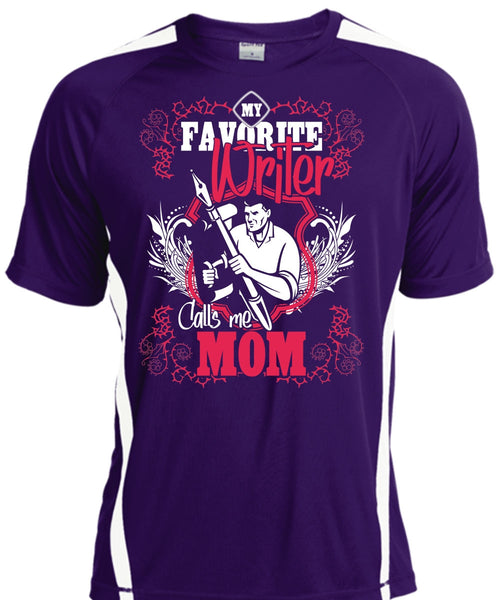 My Favorite Writer T Shirt, Calls Me Mom T Shirt, Cool Shirt