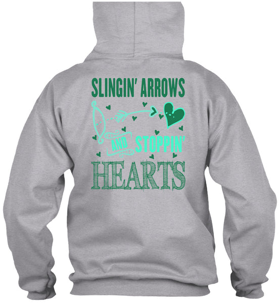 Slinging Arrows And Stopping Hearts T Shirt, Being A Husband T Shirt
